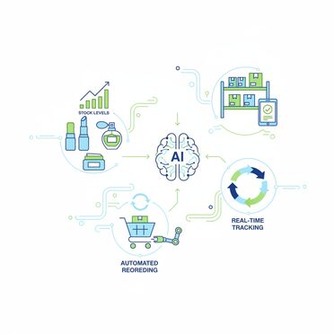 KI-gestützte Bestandsoptimierung für Kosmetikprodukte