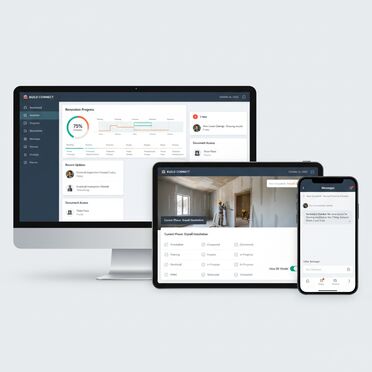 Digitales Mieterportal bei Sanierung