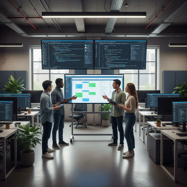 Entwicklerteam Kollaboration