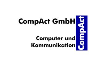 Logo der CompAct GmbH, einem IT-Systemhaus für Anwendungen und Dienstleistungen