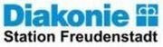 Logo der Diakoniestation Freudenstadt zeigt den Schriftzug und das Symbol der Einrichtung.