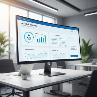 KI-gestützte Kreditanalyse Dashboard