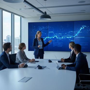 Software-Architektin präsentiert Digitalisierungsstrategie