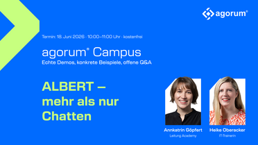 agorum® Campus - Weiterbildung KI und Digitalisierung