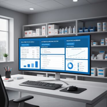 KI-gestütztes Bestandsmanagement-System für medizinische Produkte