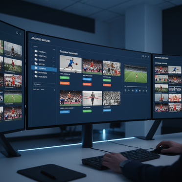 Digitales Medienarchiv für Sportinhalte