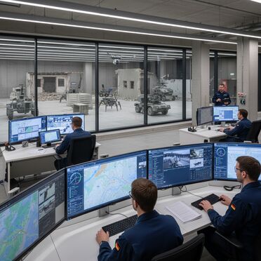 Robotik Testeinrichtung Verteidigung